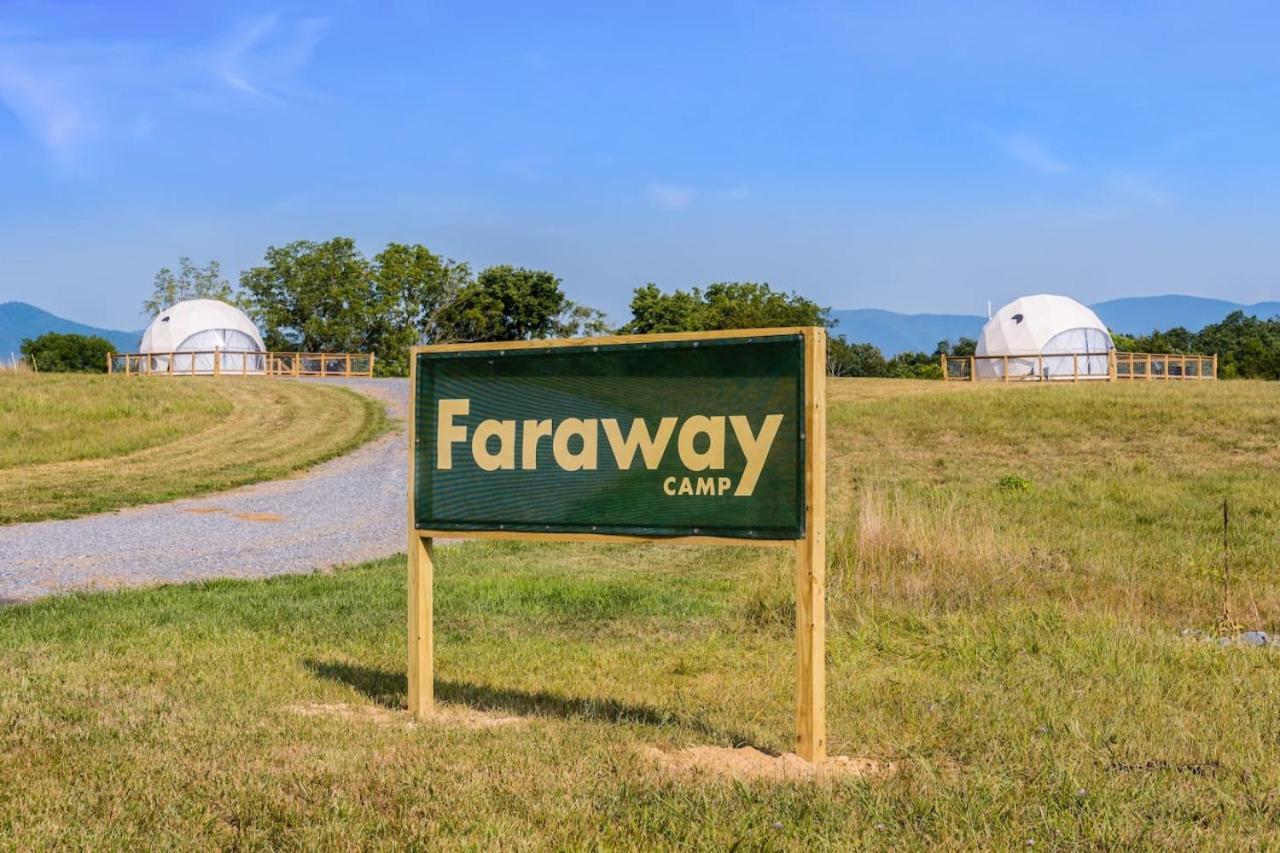 Gasthaus Tranquil Dome At Faraway Camp Luray Exterior foto
