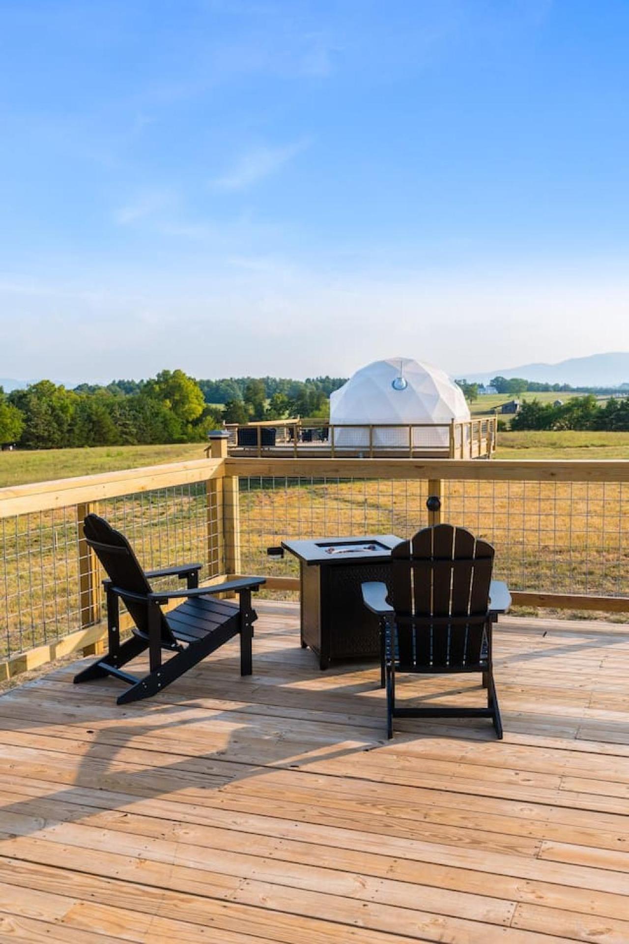 Gasthaus Tranquil Dome At Faraway Camp Luray Exterior foto